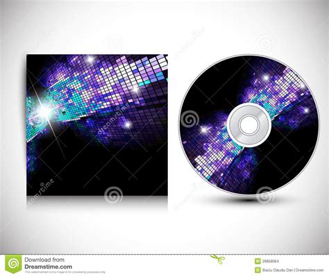 Cd Cover Design Template Stock Images Image 26858064