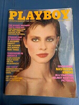 Playboy Magazine May Mrs America Pagent Natassia Kinski Susie