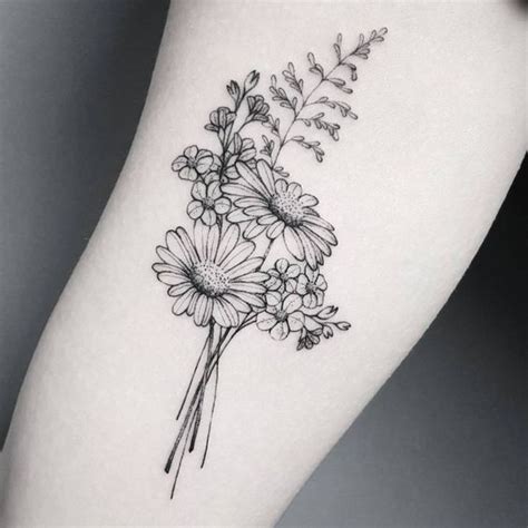Daisy Flower Tattoos Daisy Flower Tattoo Meaning And Designs