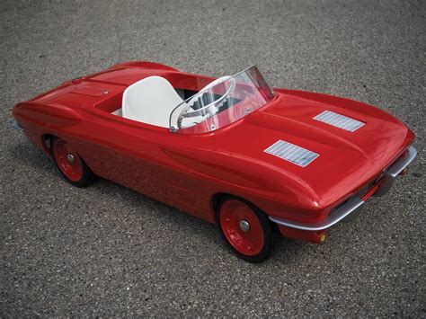 1963 Corvette Sting Ray Electric Childrens Car Powered By A 12 Volt