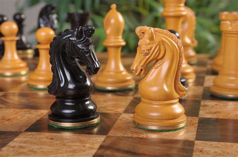The Imperial Collector Series Luxury Chess Pieces With Brass Weighting