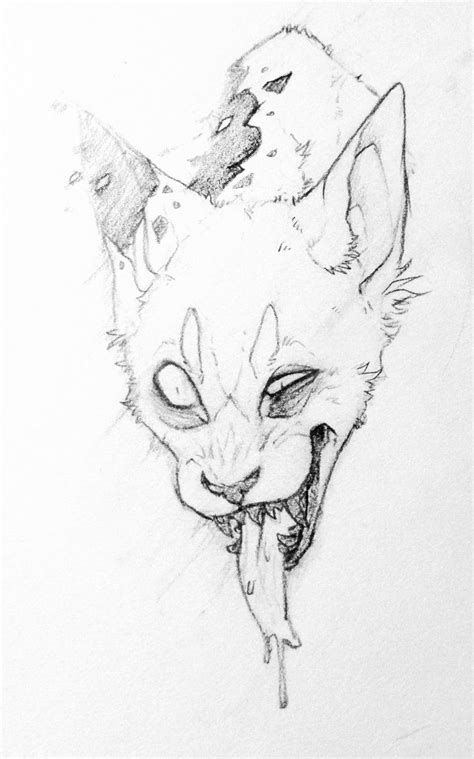 Lvl 0 By Awkwardos Furry Art Creepy Drawings Animal Drawings