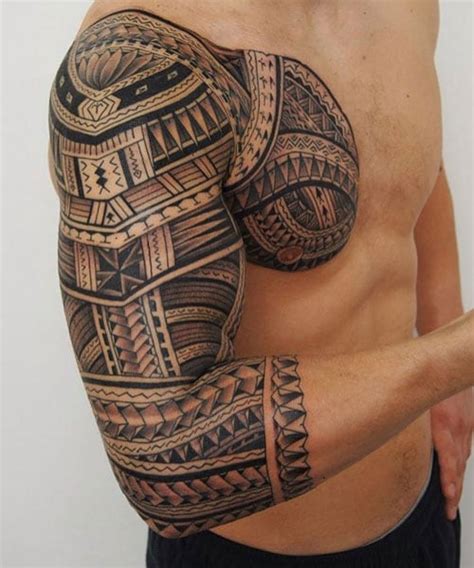 Get 20 Upper Arm Half Sleeve Tattoo Designs Men