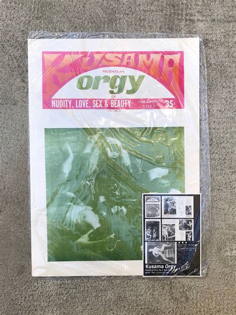 Yayoi Kusama Kusama Presents An Orgy Vol Grailed