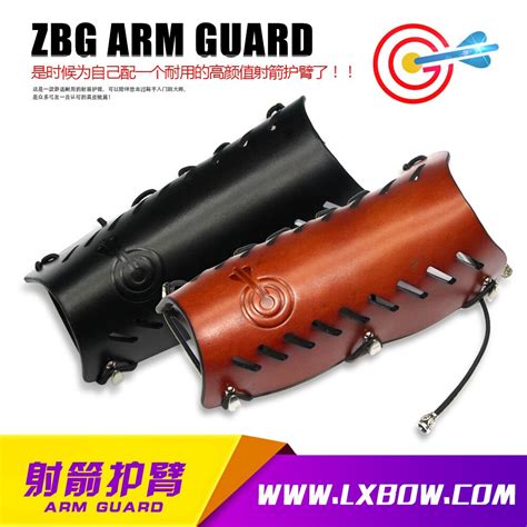 New Zbg Archery Arm Guard Italian Imported Cowhide Leather Arm Guard