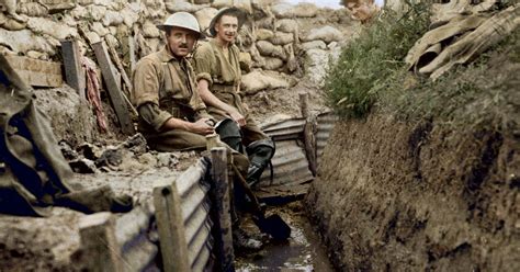 Vimy Foundations Great War In Colour Project Includes Colourized