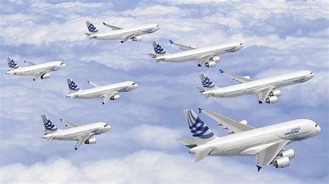 Airbus Fleet Plane Fleet Sky Airbus Hd Wallpaper Peakpx