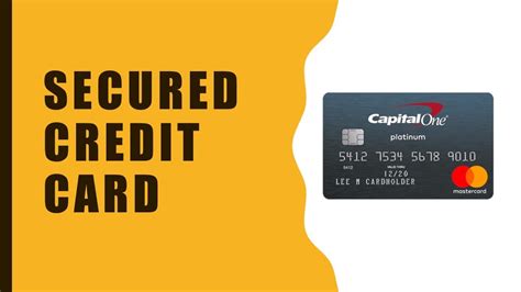 2021 Capital One Secured Credit Card Review Mastercard Platinum