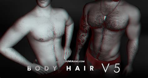 Sims 4 Ccs The Best Body Hair V5 By Luumiasims