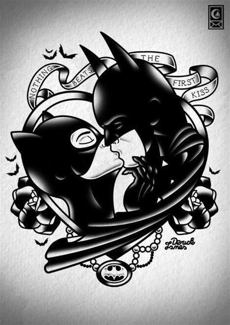 Awesome Batman Catwoman First Kiss Design Catbat Pinterest
