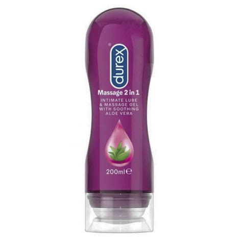 Durex Play Massage 2in1 Λιπαντικό Gel Aloe Vera 200ml Skroutzgr