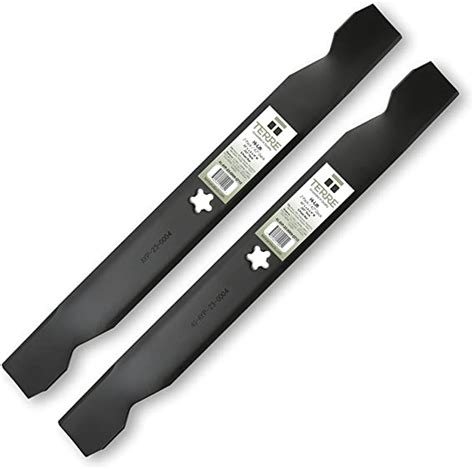 Terre Products 2 Pack High Lift Lawn Mower Blades 42