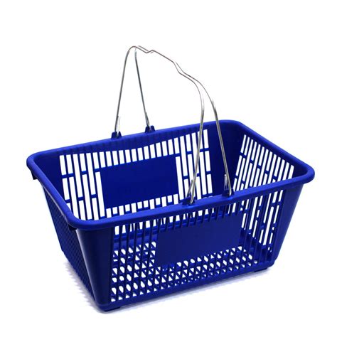 Plastic Shopping Baskets Blue Jumbo Shopping Basket Specialty Store