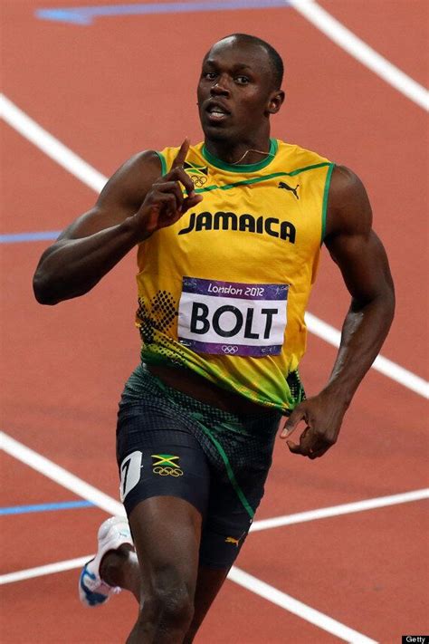 Usain Bolt Wins Gold In 100m Final At The London 2012 Olympics