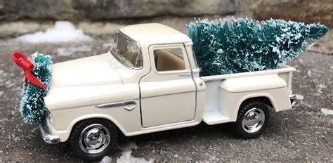excited to share the latest addition to my etsy shop diecast white truck christmas tree