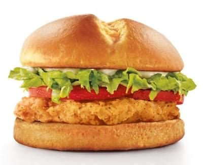 This fast food fish sandwich is made of alaskan pollock and topped with cheese (american, jalapeno, or smoked cheddar) on their traditional slider bun. Sonic Chicken Sandwich Nutrition Facts