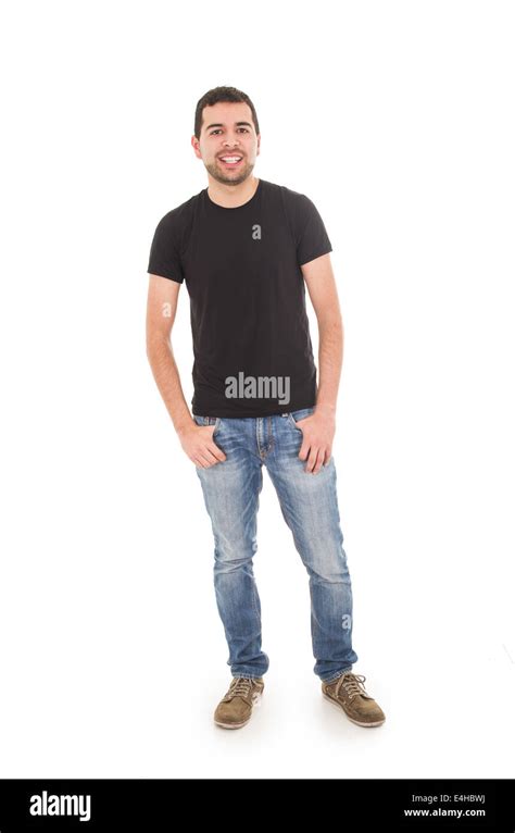 Young Man Posing With Hands In Pockets Stock Photo Alamy