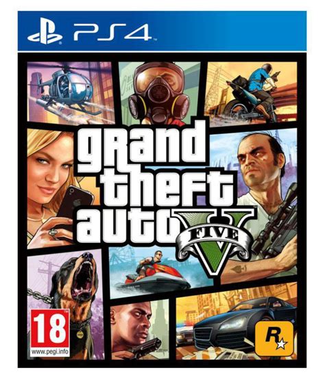 Buy Gta V Ps4 Ps4 Online At Best Price In India Snapdeal