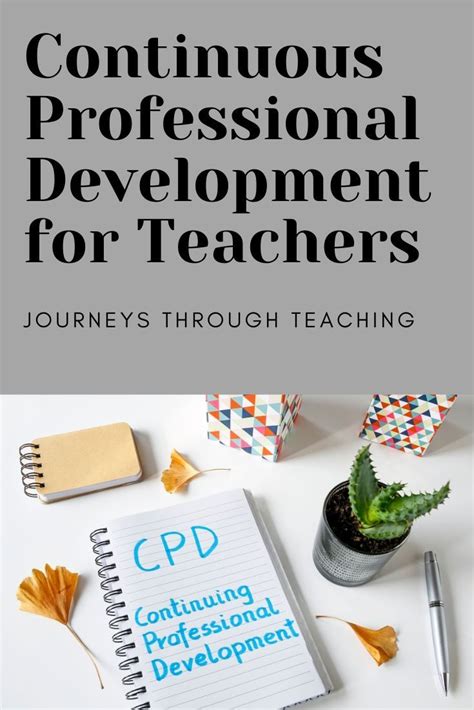 Continuous Professional Development For Teachers Professional