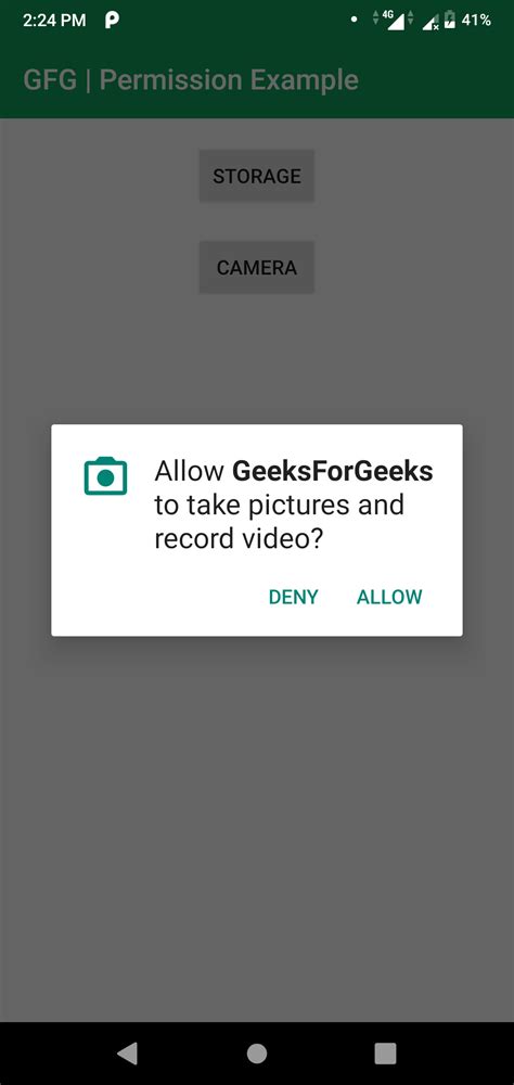 You'll notice we don't ask for access to your calendar or email. Android | How to Request permissions in Android ...