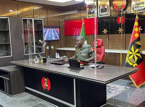 New Chief Of Army Staff Major General Yahaya Assumes Office Lagos