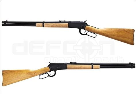 Aandk Winchester 1892 V2 Gas Rifle Real Wood And Metal Defcon Airsoft