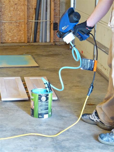 Our fist go is the best paint sprayer for kitchen cabinets wagner spraytech. Dans le Lakehouse : Painting the Kitchen Cabinets with a ...