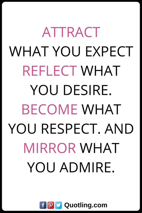 Positive Quotes Attract What You Expect Reflect What You Desire Become