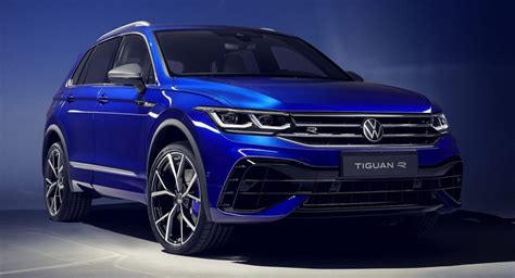 Vw Tiguan Facelift Debuts With New R Variant Pumping Out Hp