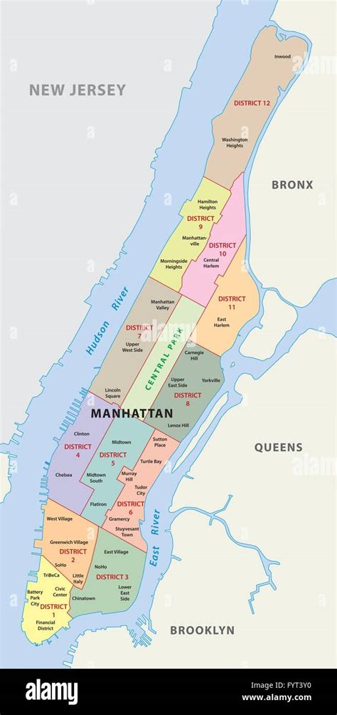 Manhattan Island Map Weather Map