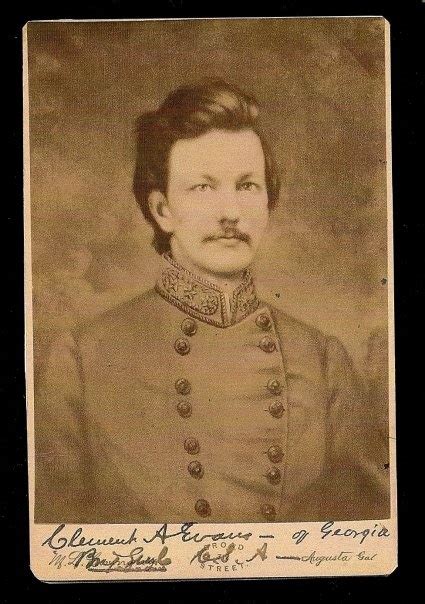 The Only Photograph Of General Evans Taken During The War Taken On