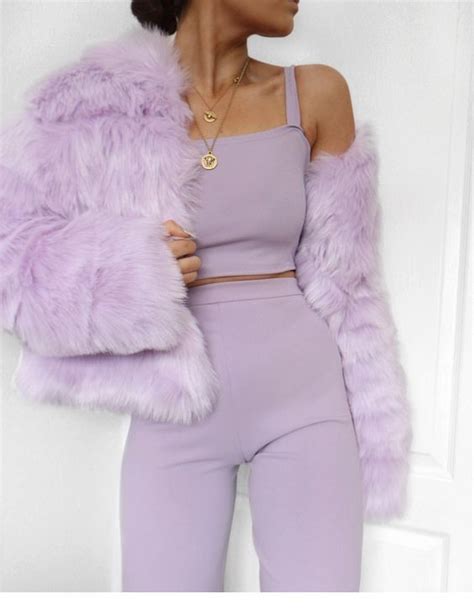 Awesome Light Purple Outfit Fashion Aesthetic Clothes Fashion Outfits