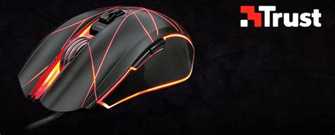 Mouse Gamer Trust GXT 160 Ture 4000DPI RGB 7 Botoes T22332 Pichau