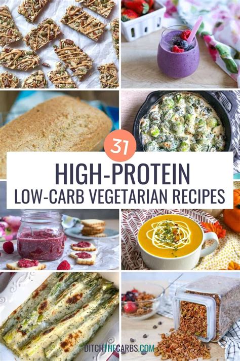 10 High Protein Low Carb Vegetarian Foods Protein Charts 31 Recipes