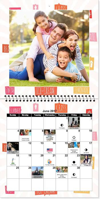 Create 12x12 Custom Photo Calendars Create Photo Calendars