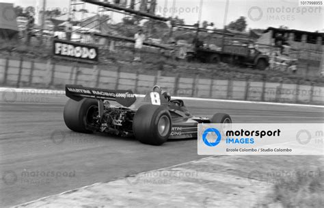 Carlos Pace Brabham Bt45b Alfa Romeo South African Gp Motorsport