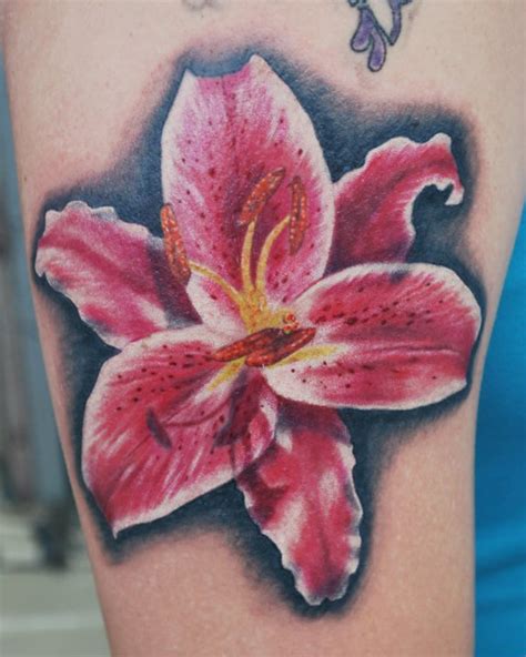 Stargazer Lily Tattoo By Joshing88 On Deviantart Tattoomagz