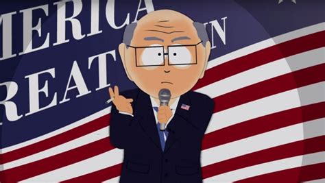 South Park Lampoons Donald Trump Portrays The Presidential Candidate