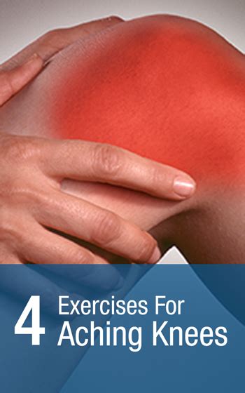 4 Knee Exercises For Aching Knees To Help Knee Pain Scrubbing