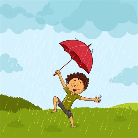 cartoon rainy day stock vectors royalty free cartoon rainy day illustrations depositphotos®
