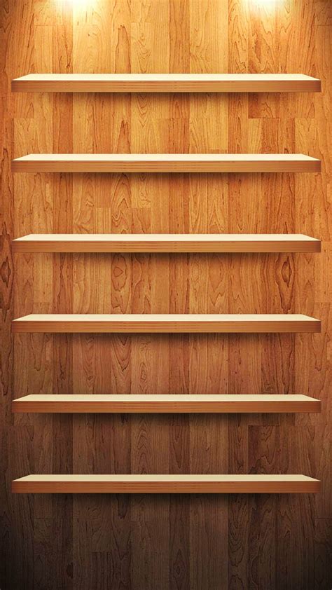10 Creative Shelves Wallpapers For The Iphone 6 Plus 壁紙