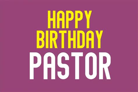 Happy Birthday Pastor Clip Art