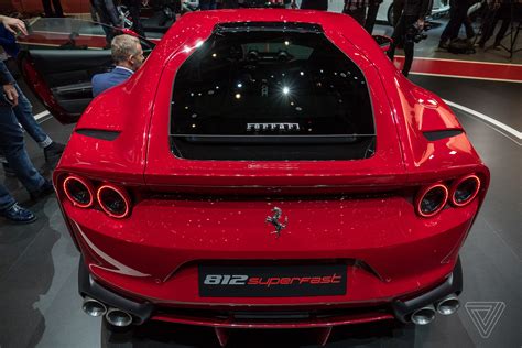 Ferrari 812 Superfast Lives Up To Its Name The Verge