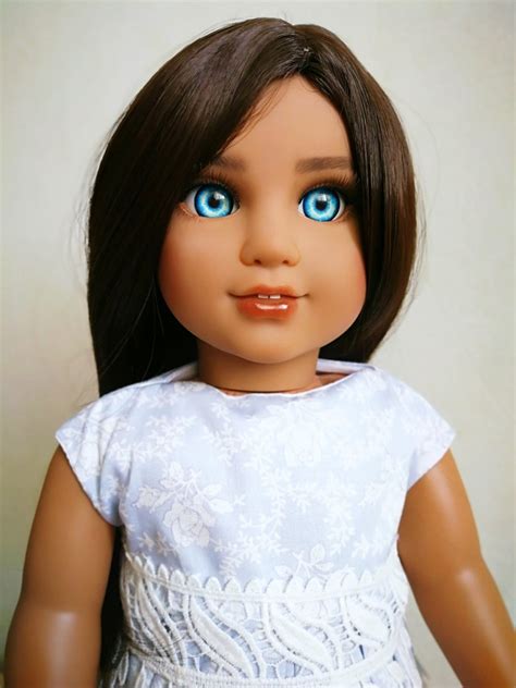 american girl poupée ooak repeindre poupée personnalisée etsy