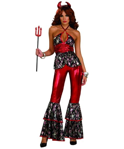 Adult Disco Devil Diva Costume Women Costumes