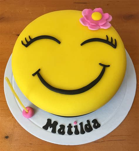 Emoji Birthday Cake The Sweetest Way To Celebrate Wall Mounted