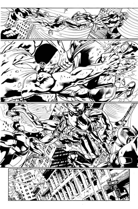Preview Inks Bryan Hitch Age Of Ultron Comic Artist
