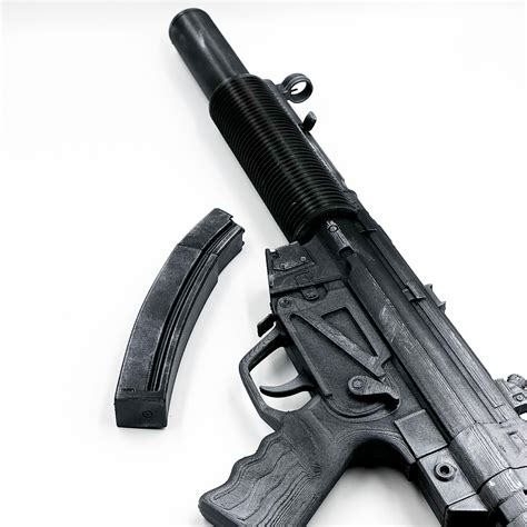 Stl File Mp5 Submachine Gun Mp5sd Prop 🔫・design To Download And 3d