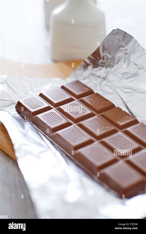 Chocolate Bar Close Up High Resolution Stock Photography And Images Alamy