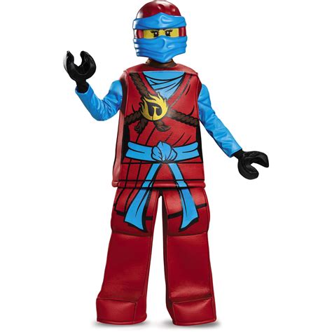 Disguise Lego Ninjago Nya Prestige Girls Halloween Fancy Dress Costume